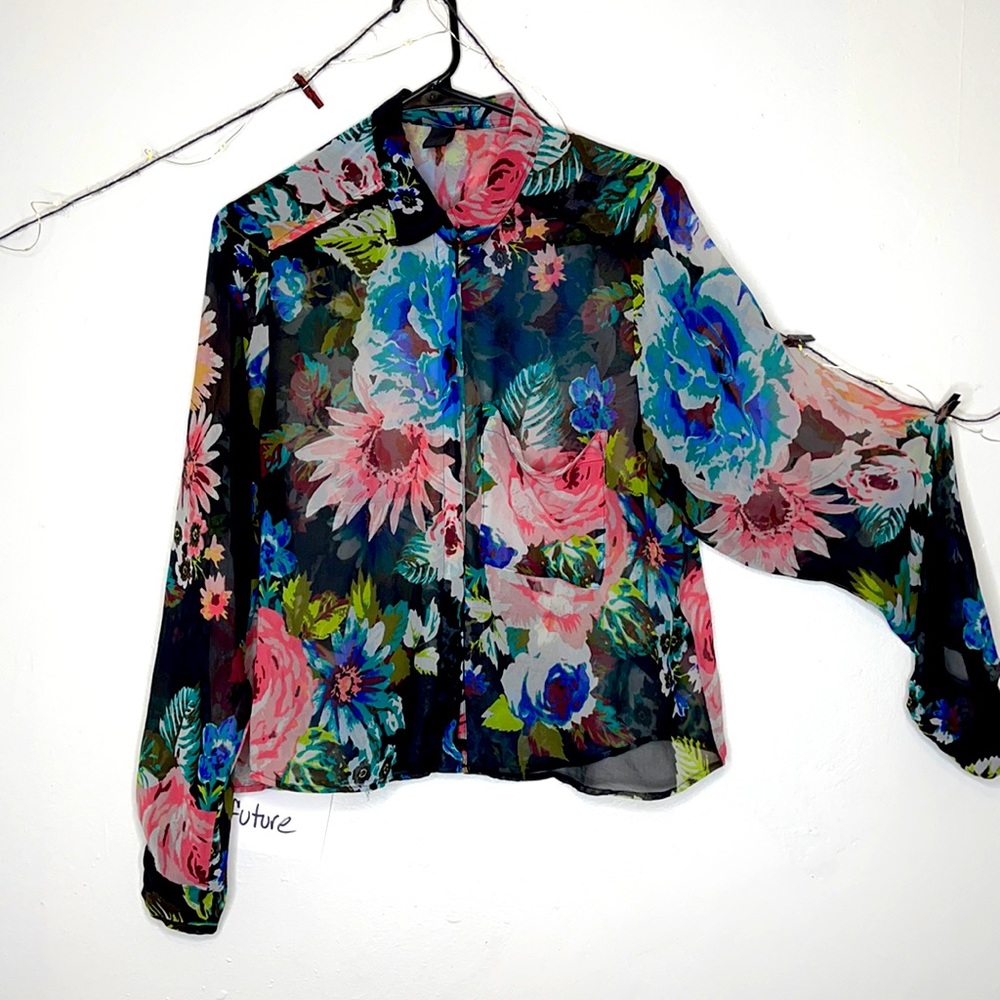 Floral blouse